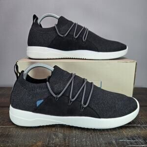 Vessi Cityscape Classic Sneaker Mens Size 9 Waterproof Shoes Storm Black